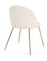 Krzesło obiadowe TANYA GOLD/IVORY
