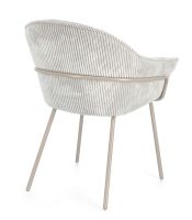 Krzesło CASSIDY WARM/BLACK GREY