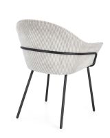 Krzesło CASSIDY WARM/BLACK GREY