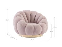 Fotel obrotowy FLOREL