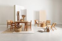 Fotel CAROLINE TAUPE LOUNGE