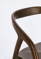 Krzesło obiadowe DOTTY BROWN/BLACK