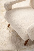 Fotel BERNA PALM/WHITE