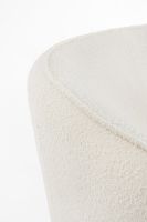 Fotel AVRIL WHITE BOUCLE'