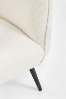 Fotel AVRIL WHITE BOUCLE'
