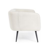 Sofa trzyosobowa AVRIL WHITE BOUCLE'