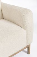 Sofa trzyosobowa DETROIT NATURAL BOUCLE'