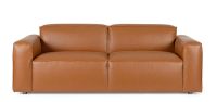 Sofa trzyosobowa JOSEPH BLACK/TERRACOTTA