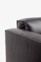Sofa trzyosobowa JOSEPH BLACK/TERRACOTTA