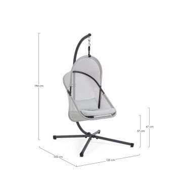 Składany wiszący fotel ALGAR Składany wiszący fotel ALGAR