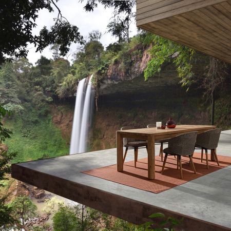 Обідній стіл Nevada Low з керамічною стільницею 250x105 cm