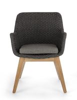 Krzesło obiadowe ALLISON CHARCOAL