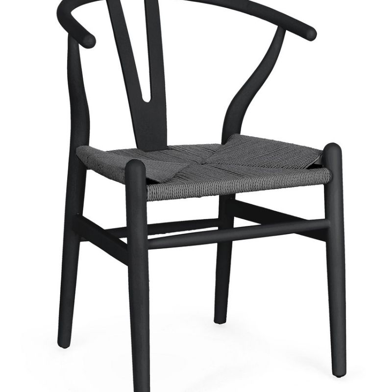 Krzesło obiadowe ARTAS BLACK CHAIR