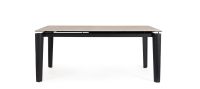 Stół jadalniany ASIRI BEIGE/BLACK 180/250x100x76h