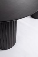 Stół jadalniany ORISSA BLACK/NATURAL  200x90x76h