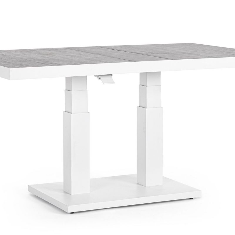 Stół TRUMAN WHITE140x85x49/72