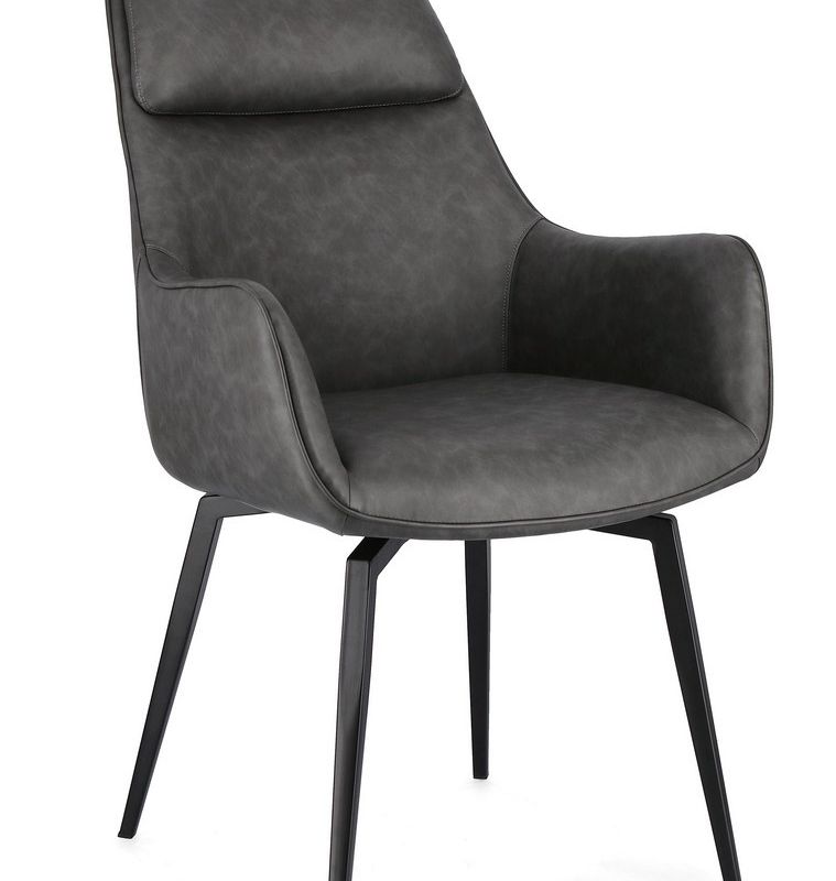 Fotel LAWRENCE CHARCOAL/TAUPE