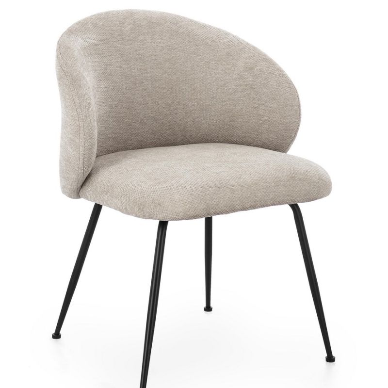 Krzesło GEISEN GREY/DARK TAUPE