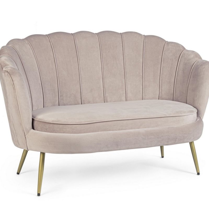Sofa dwuosobowa GILIOLA LIGHT GREY