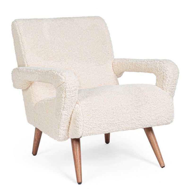 Fotel BERNA PALM/WHITE