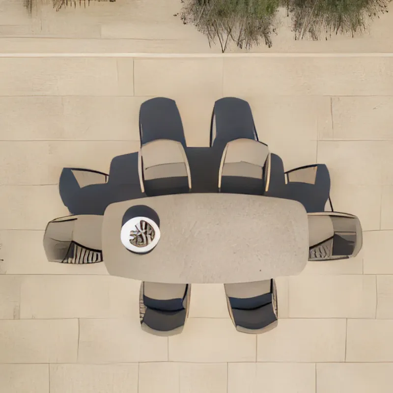 Stół obiadowy Prado 240x105x75 latte/terre