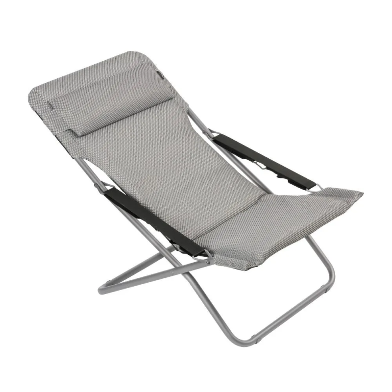 Leżak MIAMI II High BeComfort® Silver