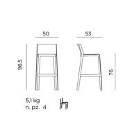 Krzesło barowe Trill