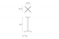 База для барного столу Fiore High