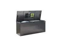 Skrzynia ogrodowa do przechowywania Style Box kwarcowo-szary