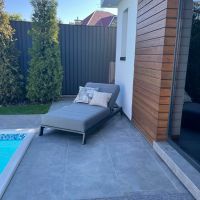 Leżak na basen Bite Antracite