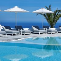 Leżak na basen Bite Antracite