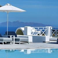 Leżak na basen Bite White