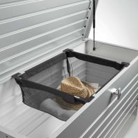 Skrzynka do przechowywania LeisureTime srebny  , Biohort Skrzynka do przechowywania LeisureTime srebny  , Biohort