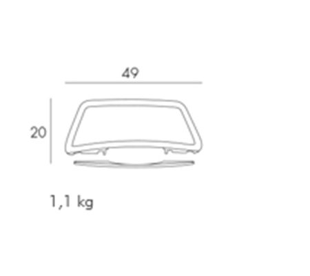 Podłokietniki do leżaka Atlantico