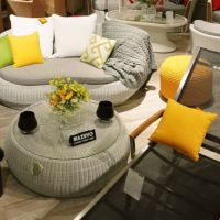 Poduszka 50х50 см Greco Avocado/Macao, Sunbrella