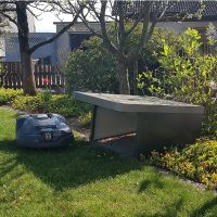 Garaż na kosiarkę automatyczną Charly, Biohort