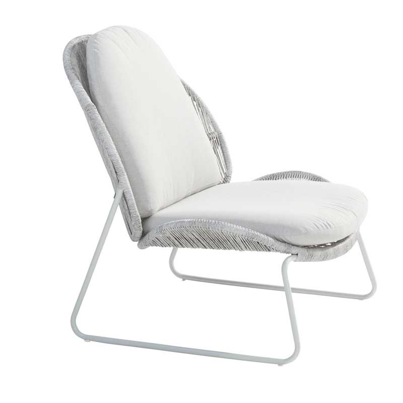 Крісло з підніжкою Delano Light Grey