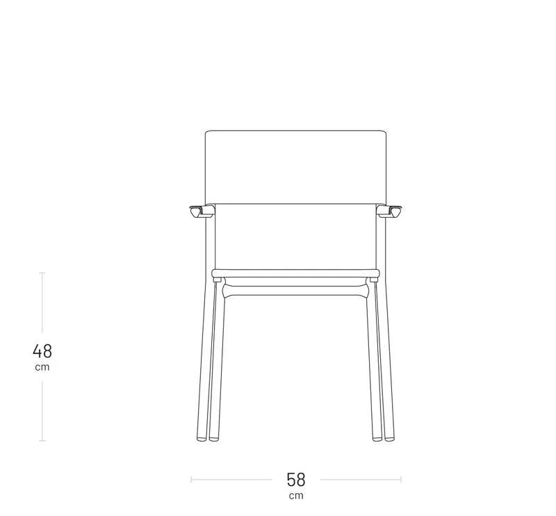 Krzesło ORON Batyline® Duo Gris Galet