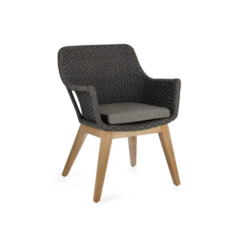 Krzesło obiadowe ALLISON CHARCOAL