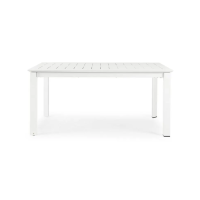 Stół KONNOR WHITE 160-240x100x76