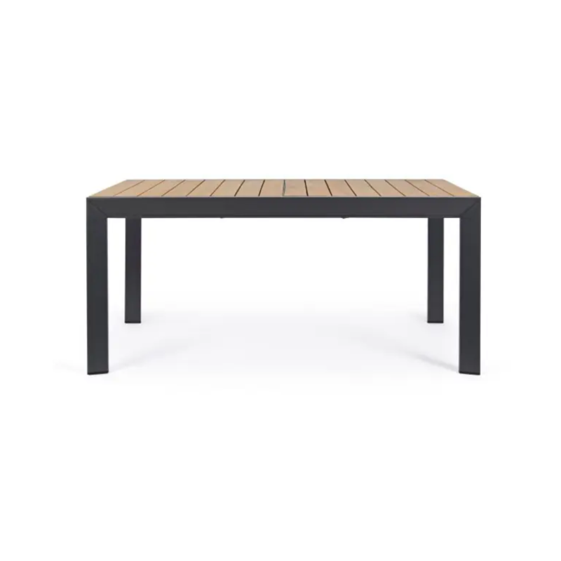 Stół BELMAR NAT/CHA. 160-240x100x75