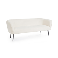 Sofa trzyosobowa AVRIL WHITE BOUCLE'