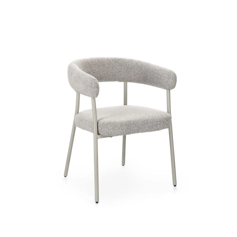 Krzesło GIAELE WARM GREY/BLACK TAUPE