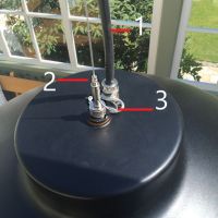 Lampa sufitowa-podgrzewacz Dome Pendant White