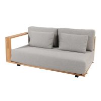 Sofa modułowa z drewna tekowego Eternity 