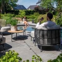 Крісло кавового комплекту Fabrice Anthracite Крісло кавового комплекту Fabrice Anthracite