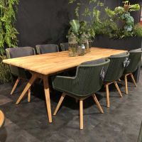 Stół obiadowy z drewna tekowego Bel air