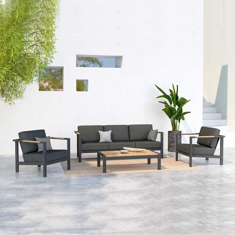 Zestaw kawowy Ginger Antracite