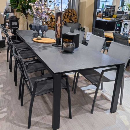 Stół tarasowy GOA HPL Slate Antracite Stół tarasowy GOA HPL Slate Antracite