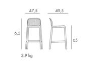 Krzesło barowe Lido Mini